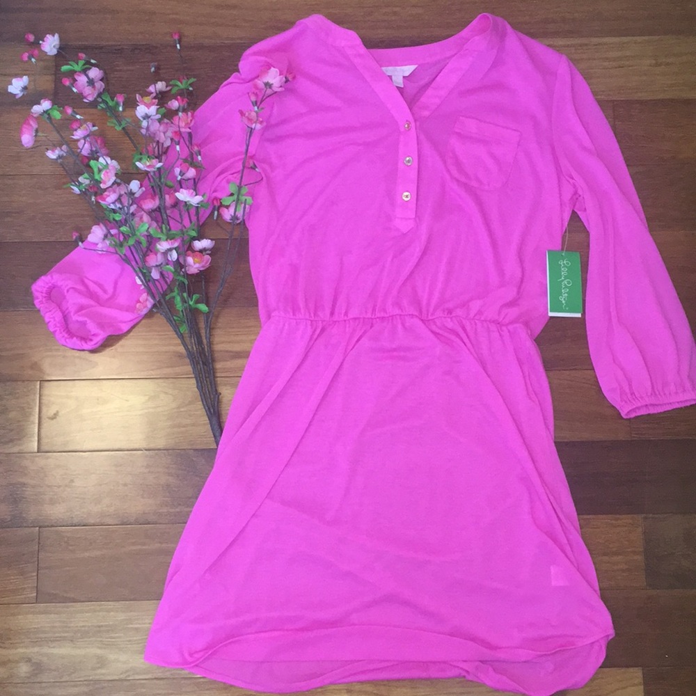 Lily Pulitzer pink dress